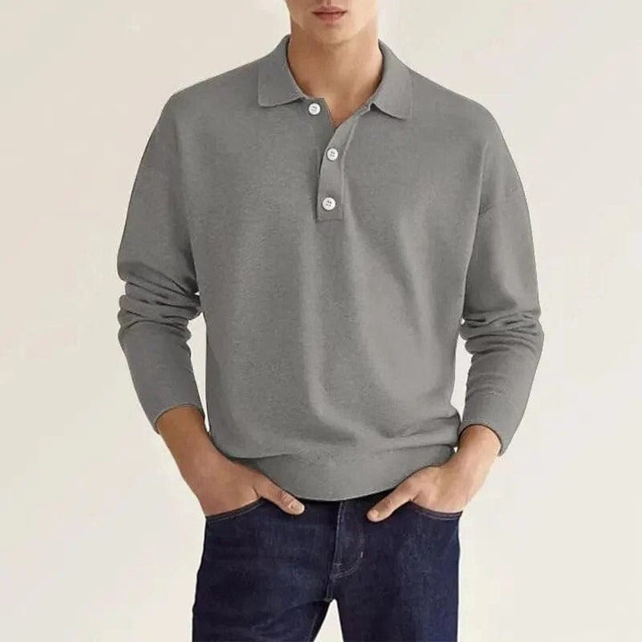 Mens Casual Shirt Long Sleeve Comfortable Classic Fit