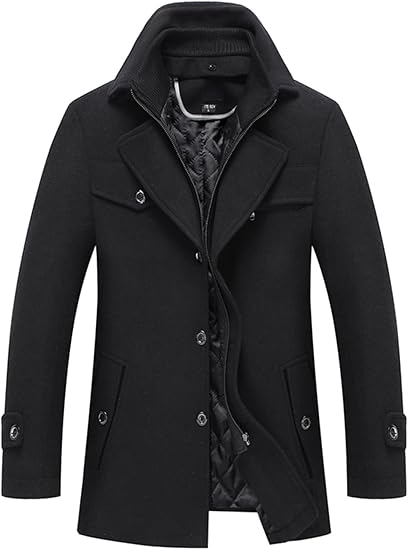 Mens Classic Wool Blend Blazer Regular Fit