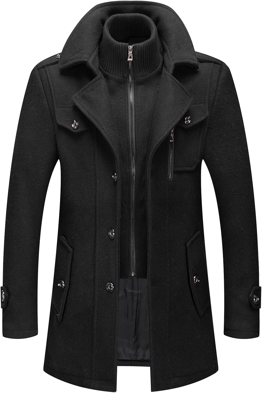 Mens Classic Wool Blend Blazer Regular Fit