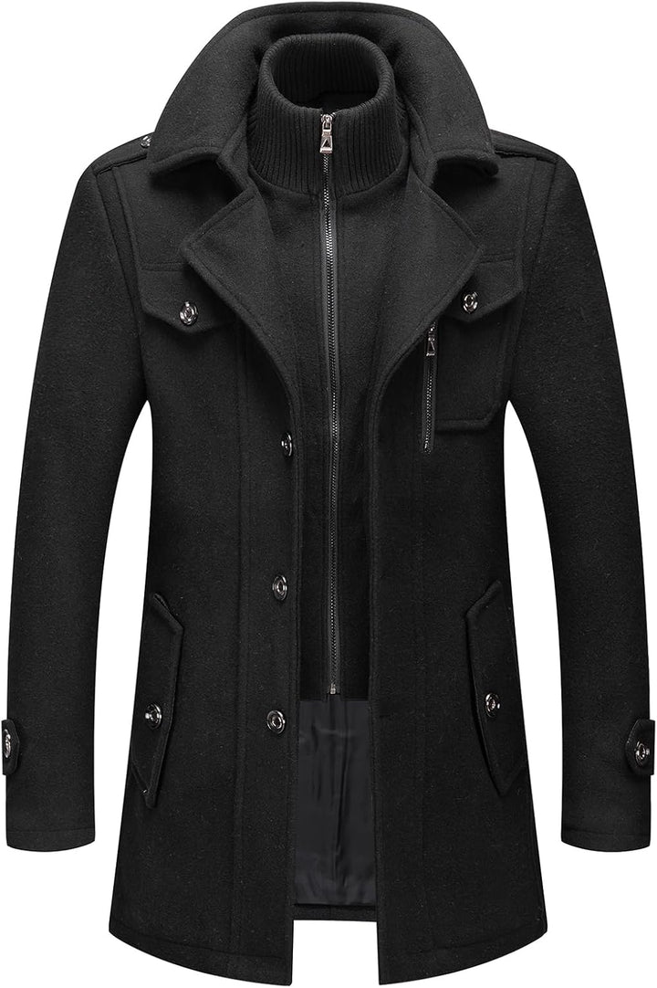 Mens Classic Wool Blend Blazer Regular Fit