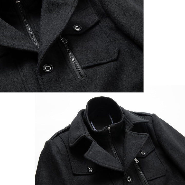 Mens Classic Wool Blend Blazer Regular Fit