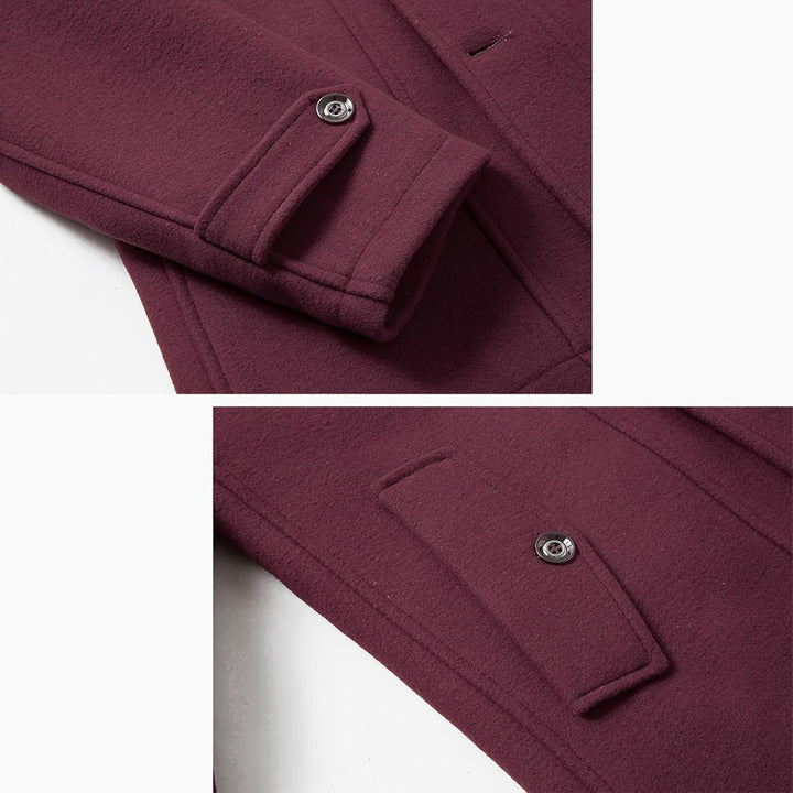 Mens Classic Wool Blend Blazer Regular Fit