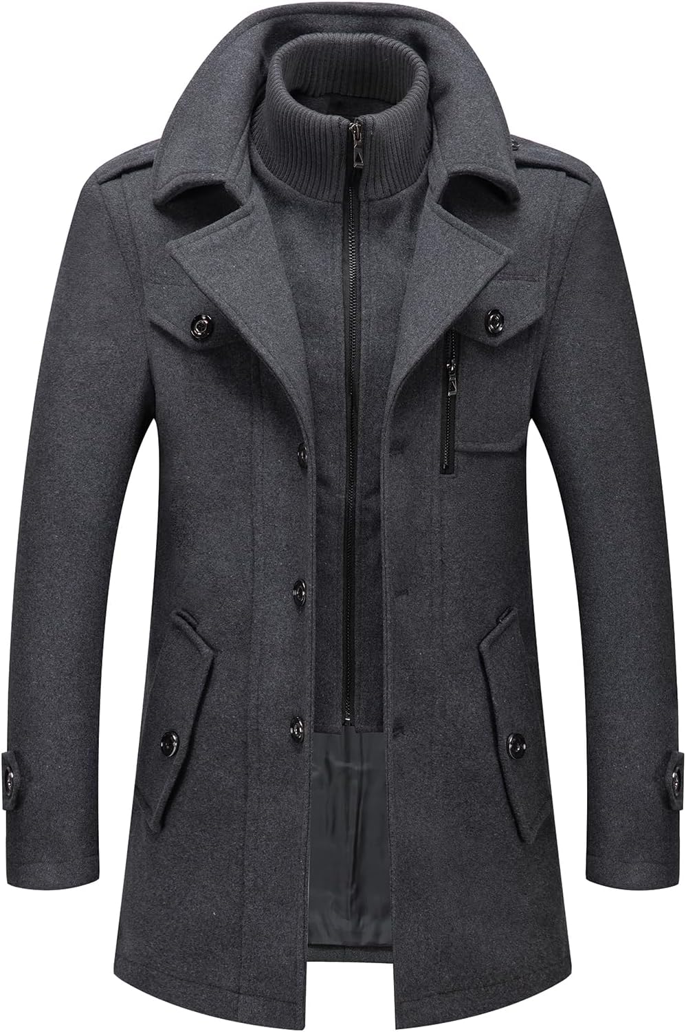 Mens Classic Wool Blend Blazer Regular Fit - BritishMode