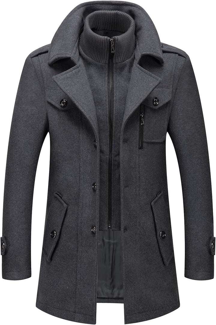 Mens Classic Wool Blend Blazer Regular Fit - BritishMode