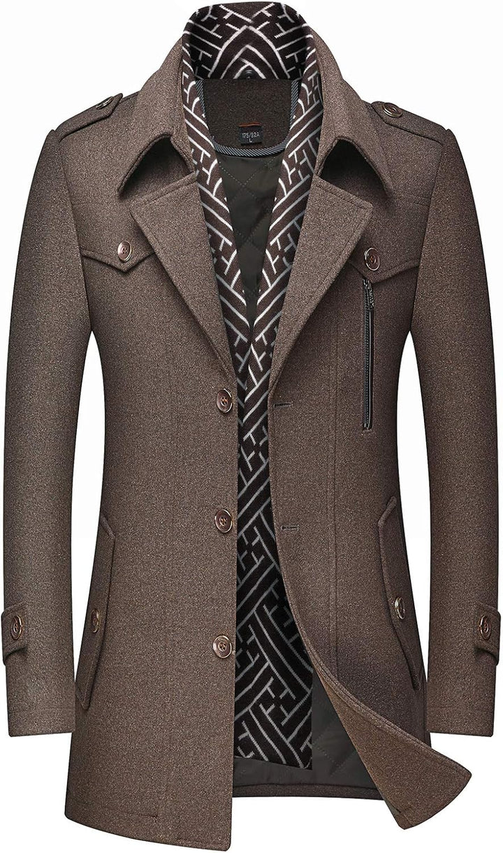 Mens Classic Wool Blend Blazer Regular Fit