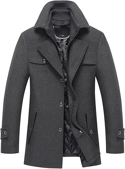 Mens Classic Wool Blend Blazer Regular Fit