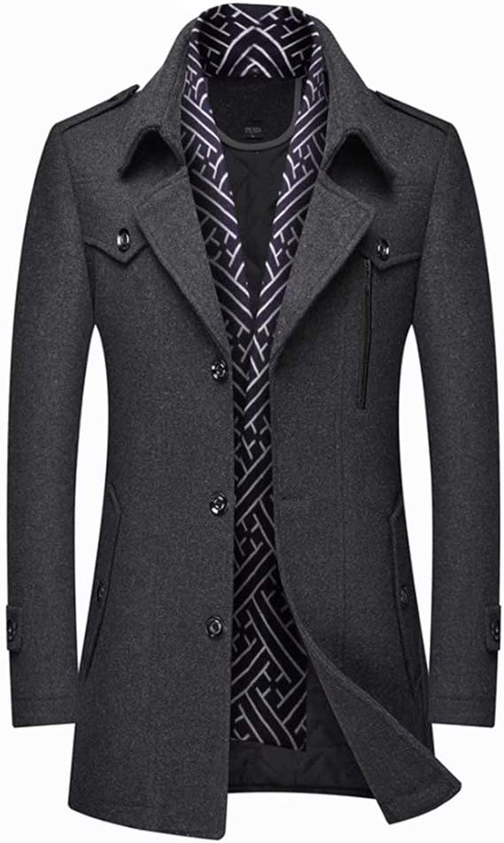 Mens Classic Wool Blend Blazer Regular Fit