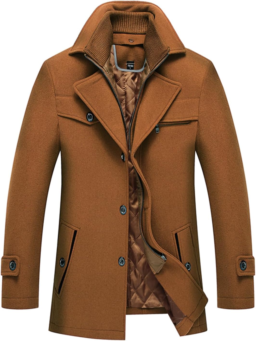 Mens Classic Wool Blend Blazer Regular Fit