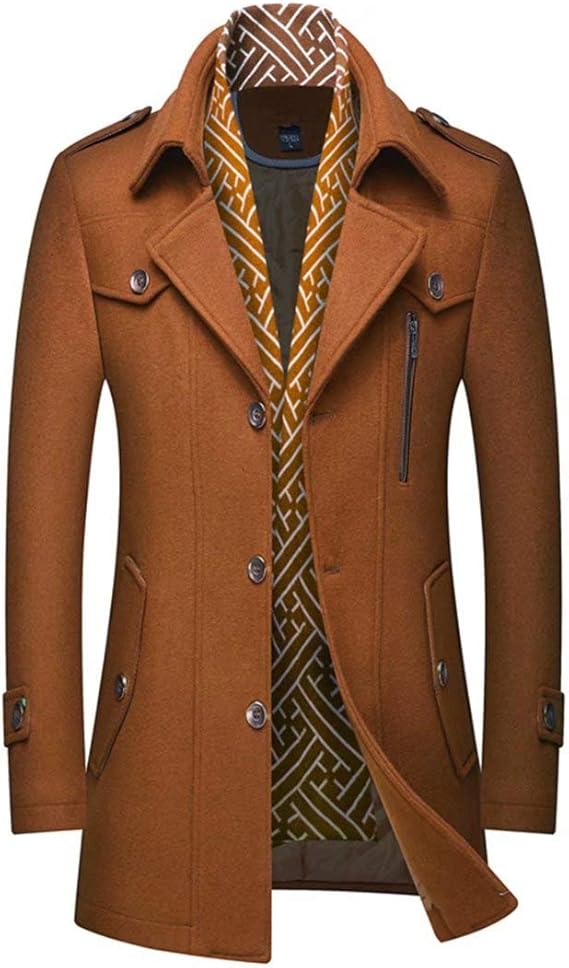Mens Classic Wool Blend Blazer Regular Fit