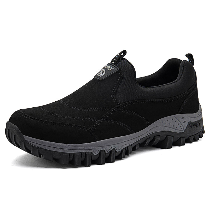 Mens Slip-On Shoes Ergonomic Comfort Fit