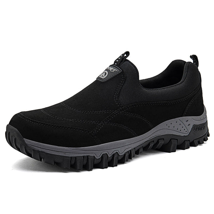 Mens Slip-On Shoes Ergonomic Comfort Fit