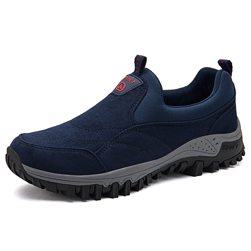 Mens Slip-On Shoes Ergonomic Comfort Fit