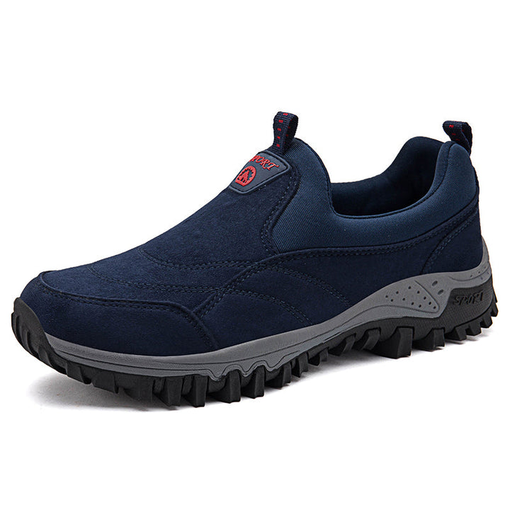 Mens Slip-On Shoes Ergonomic Comfort Fit