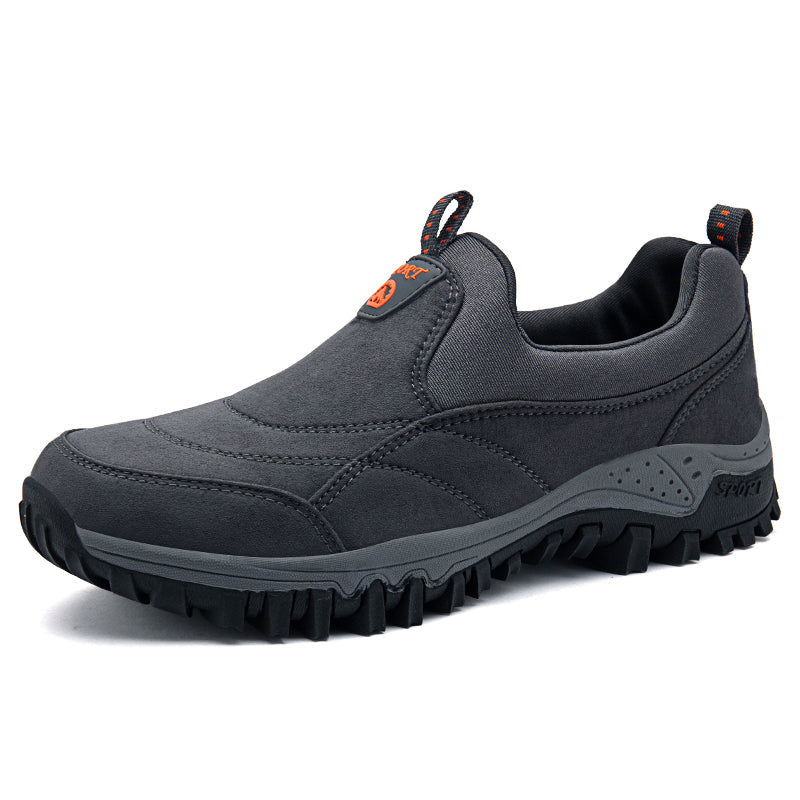 Mens Slip-On Shoes Ergonomic Comfort Fit