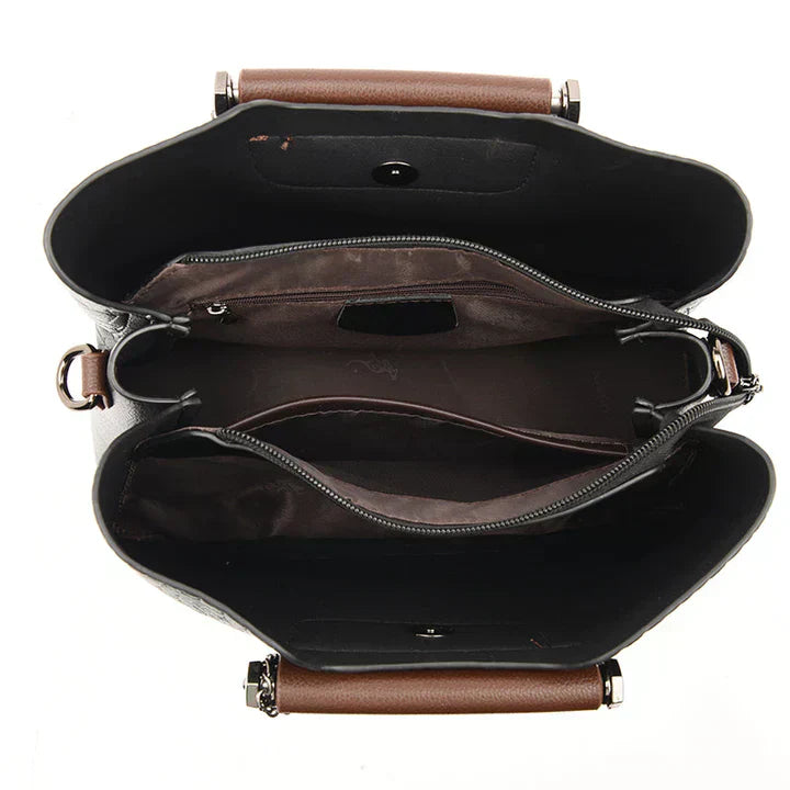 Womens Leather Handbag Amara Stylish Design