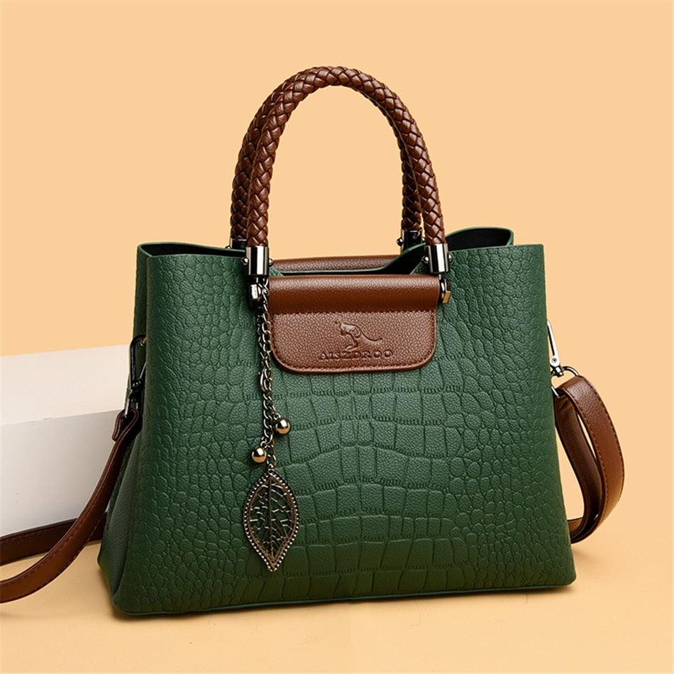 Womens Leather Handbag Amara Stylish Design