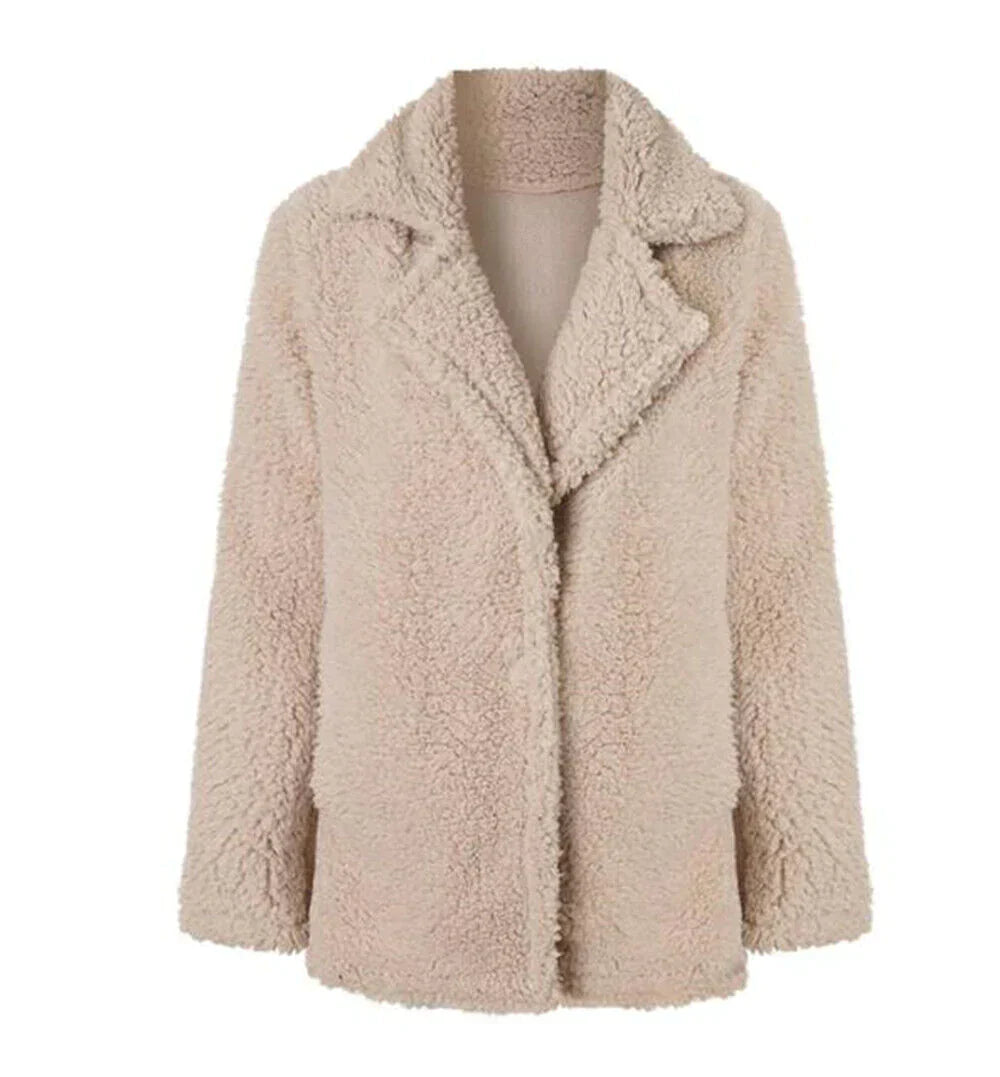 Womens Winter Coat Soft Fleece Insulated Fit