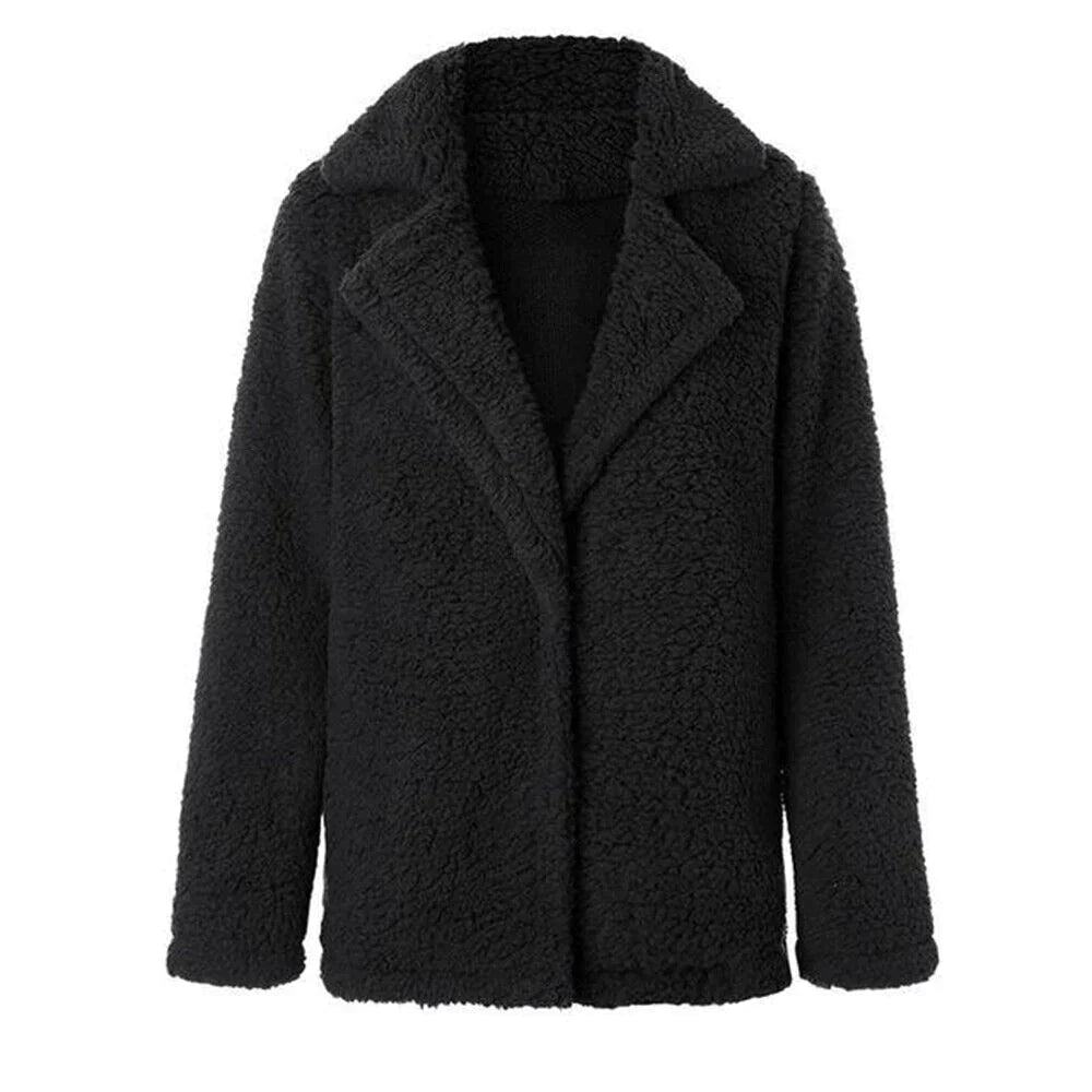 Womens Winter Coat Soft Fleece Insulated Fit - BritishMode
