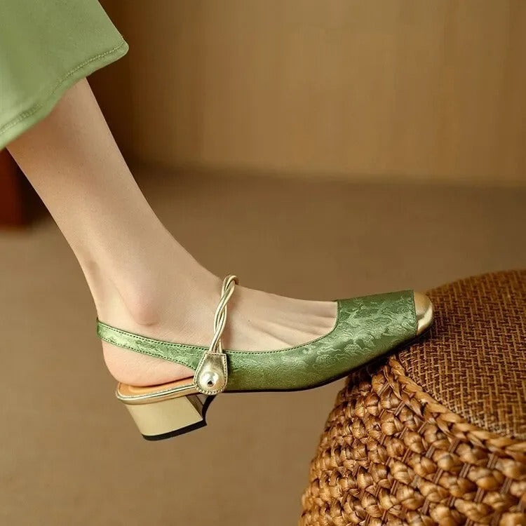Womens Slingback Shoes Comfortable Fit