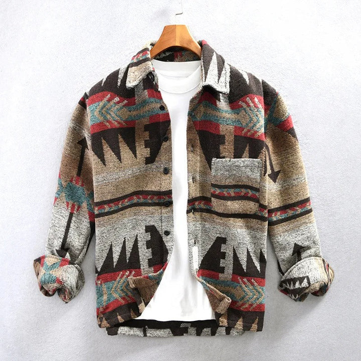 Mens Flannel Shirt Vintage Style Regular Fit - BritishMode