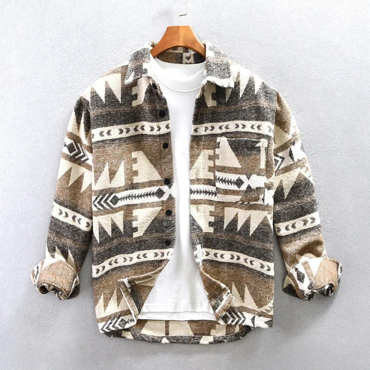 Mens Shirt Jacket Flannel Casual Fit