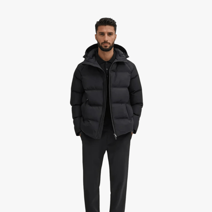 Mens Puffer Jacket Insulated Lightweight Warm