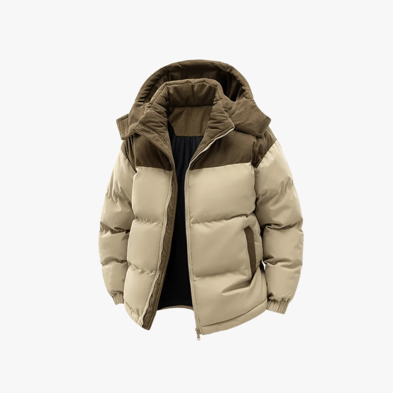 Mens Puffer Jacket Insulated Lightweight Warm