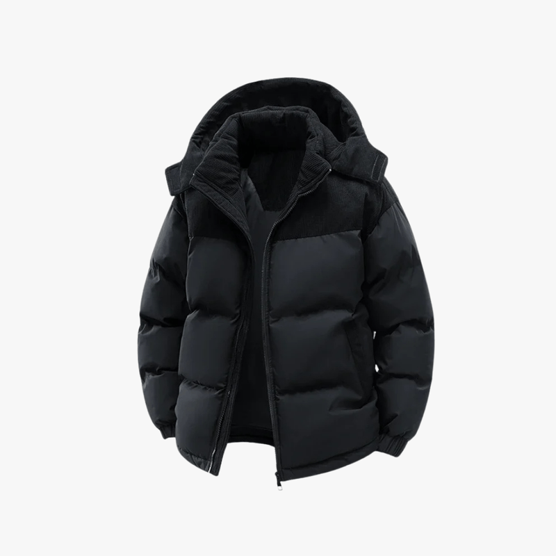 Mens Puffer Jacket Insulated Lightweight Warm - BritishMode