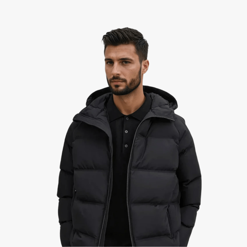 Mens Puffer Jacket Insulated Lightweight Warm