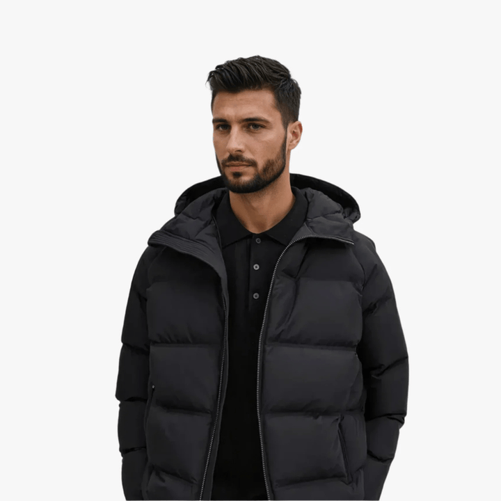 Mens Puffer Jacket Insulated Lightweight Warm