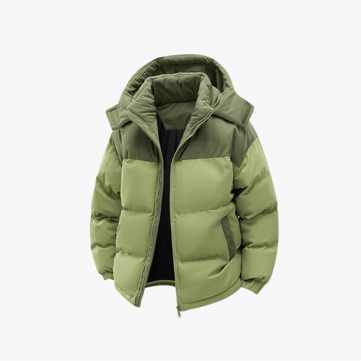 Mens Puffer Jacket Insulated Lightweight Warm