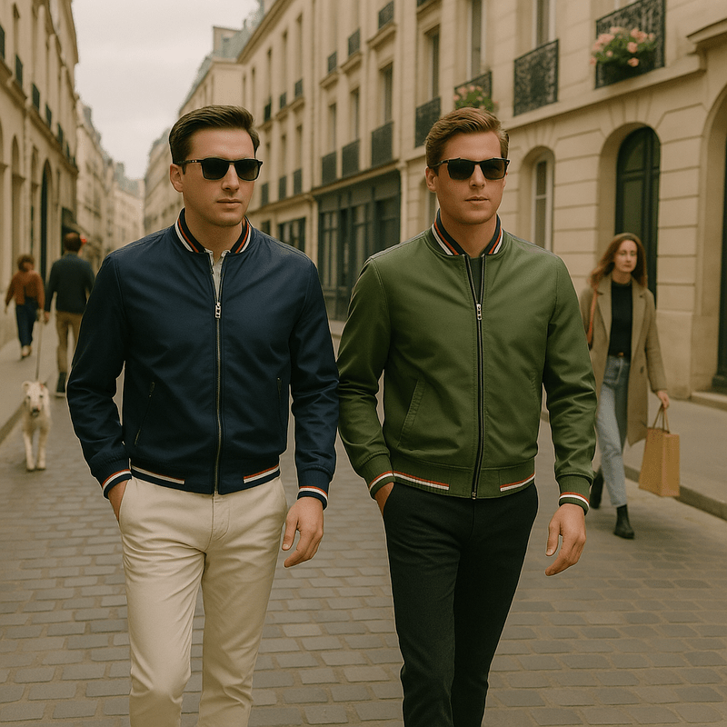 Mens Bomber Jacket Classic Fit