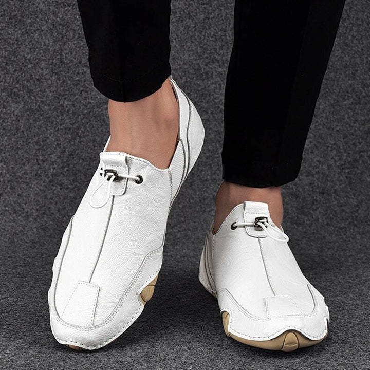 Mens Orthopedic Casual Slip-On Boat Shoes