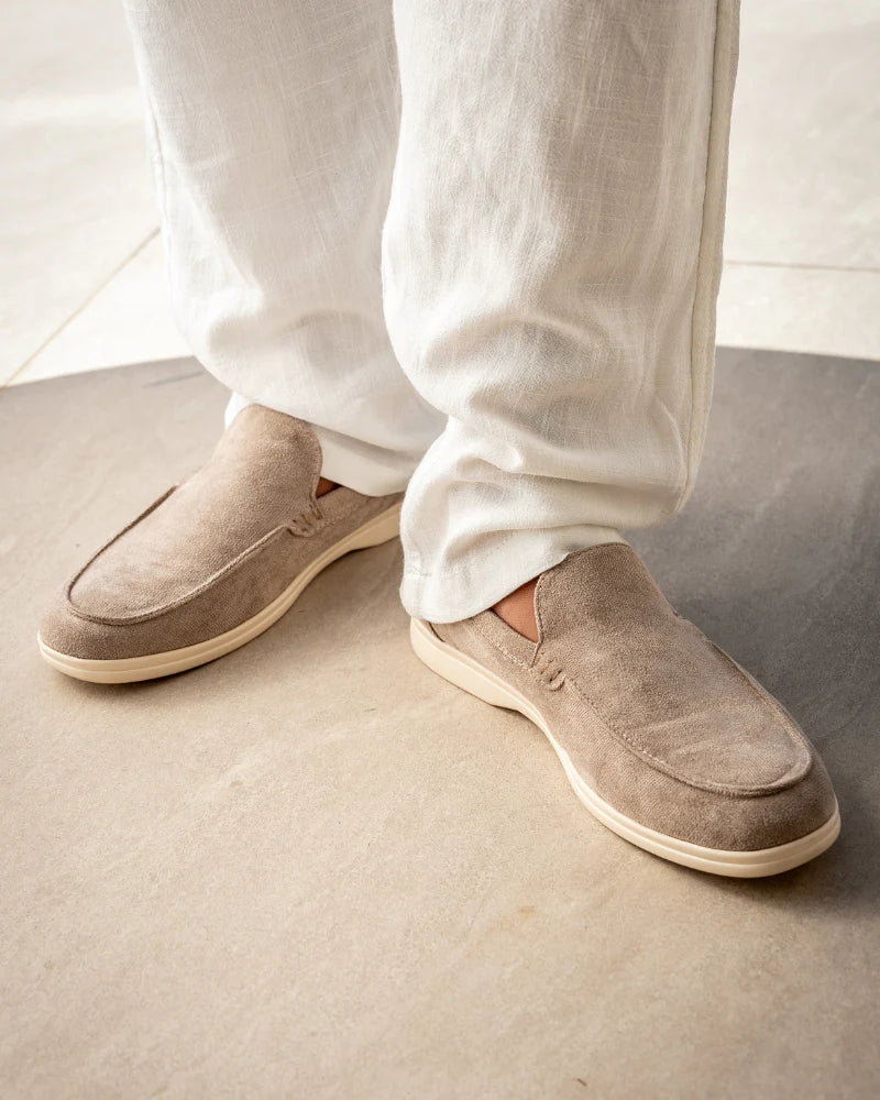 Mens Casual Slip-On Loafers Comfortable Low Profile - BritishMode