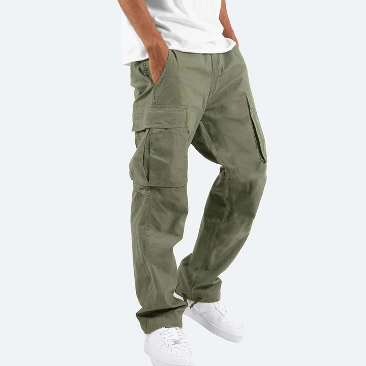 Mens Cargo Pants Loose Fit Comfortable