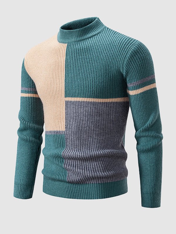 Mens Crew Neck Sweater Casual Fit - BritishMode