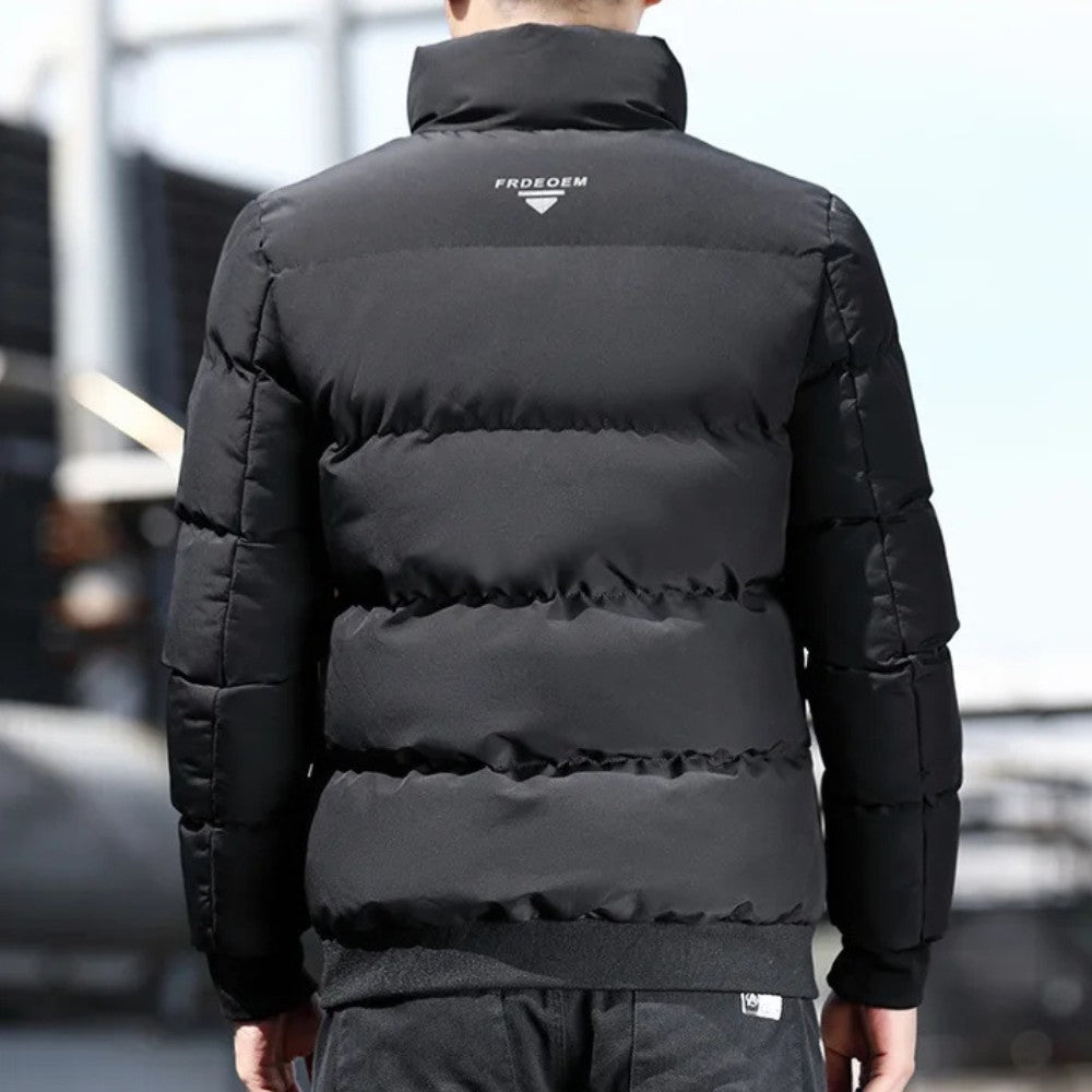 Mens Insulated Puffer Jacket Quilted Warm Fit