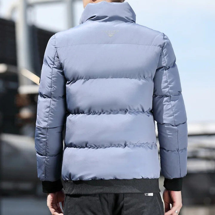 Mens Insulated Puffer Jacket Quilted Warm Fit
