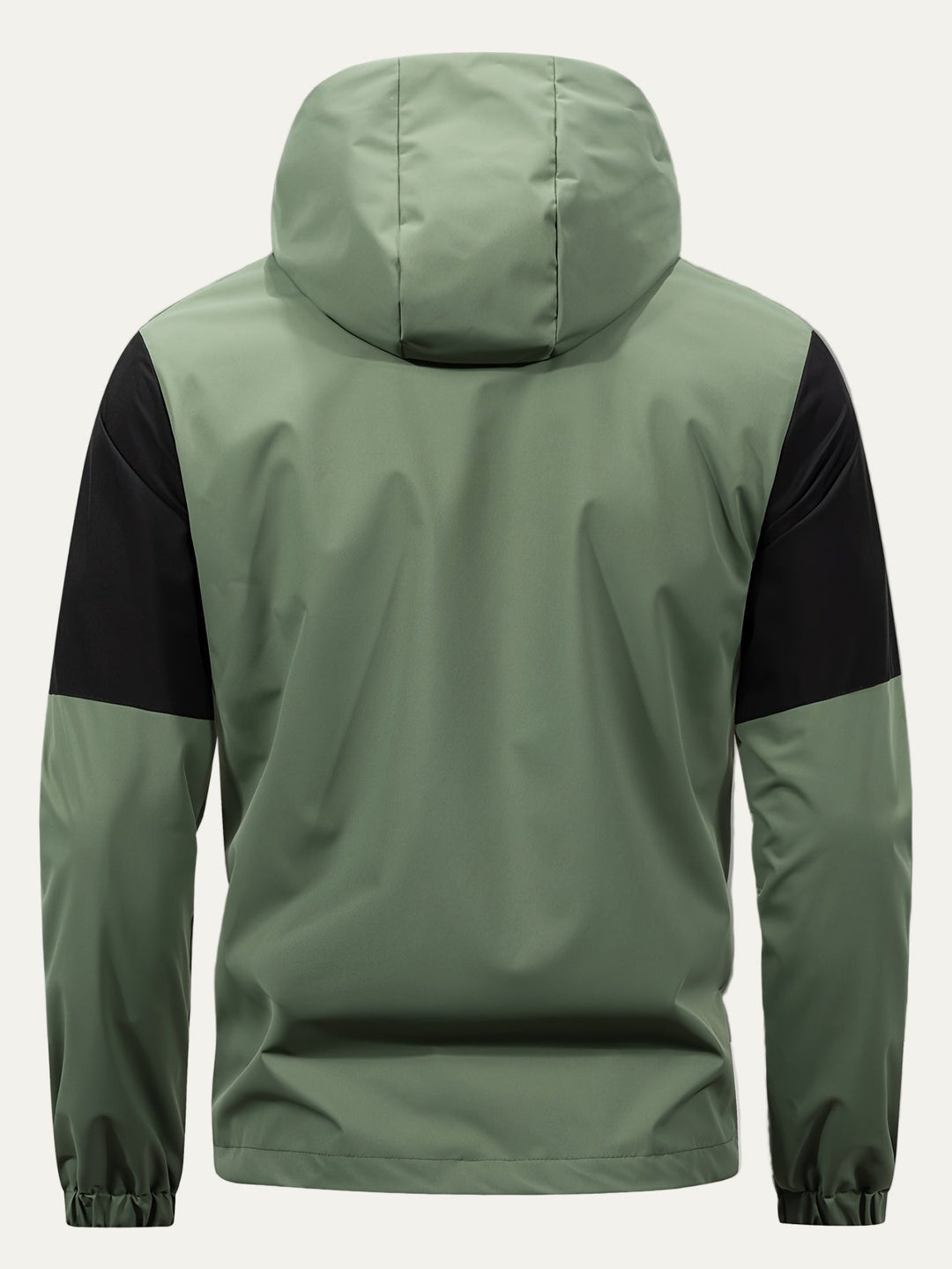 Mens Windbreaker Hooded Full Zip Lightweight