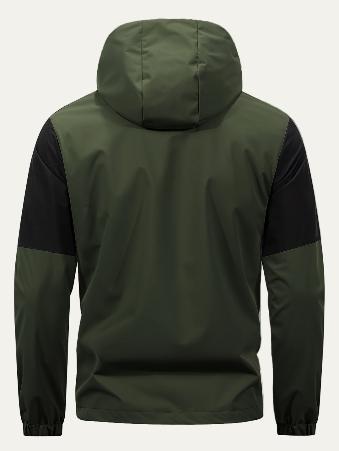 Mens Windbreaker Hooded Full Zip Lightweight