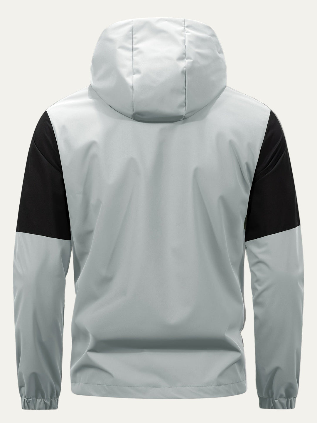 Mens Windbreaker Hooded Full Zip Lightweight