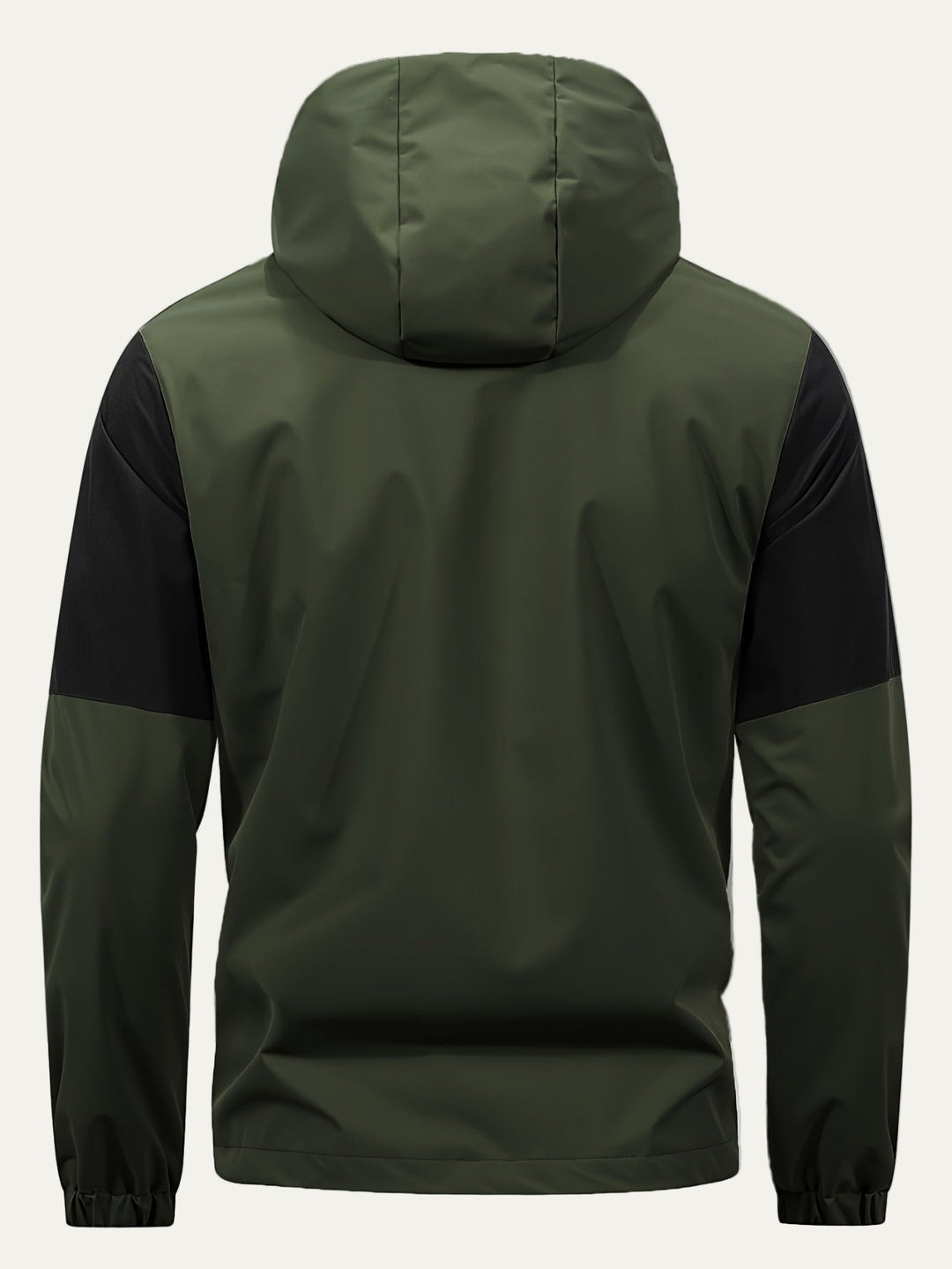 Mens Windbreaker Hooded Full Zip Lightweight