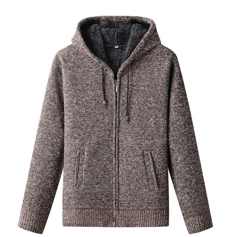 Unisex Zip-Up Hoodie Soft Fleece Warm Fit - BritishMode
