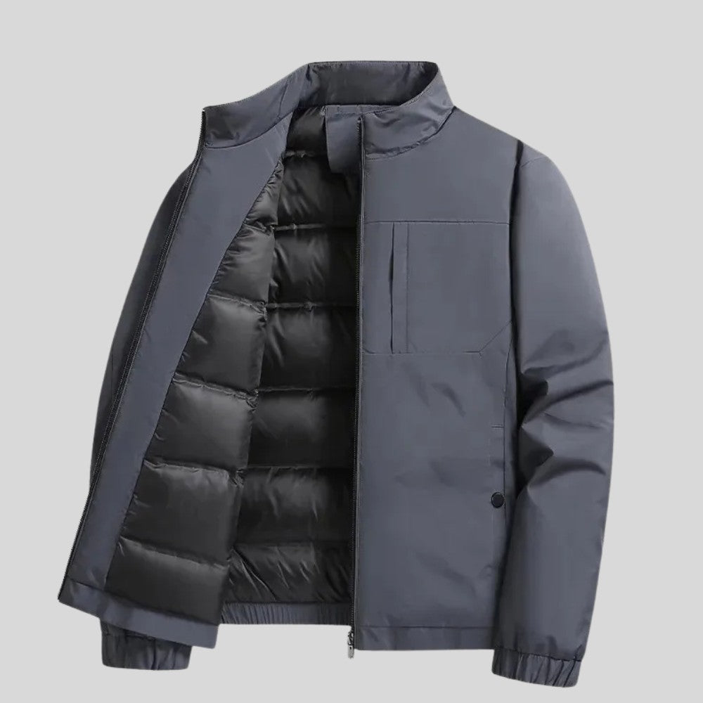 Mens Puffer Jacket Lightweight Insulated Fit