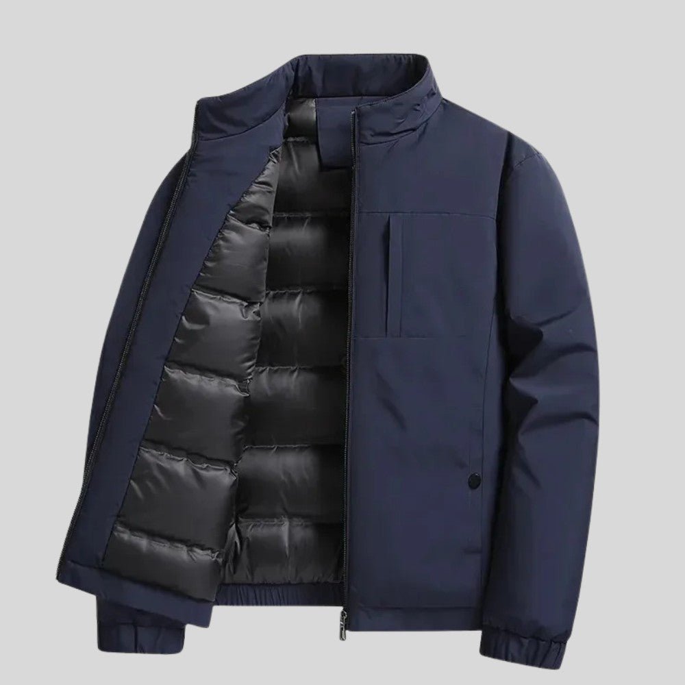 Mens Puffer Jacket Lightweight Insulated Fit