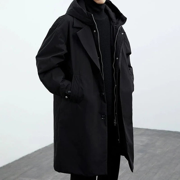 Mens Parka Jacket Waterproof with Hood