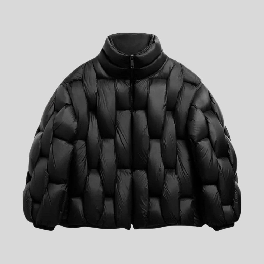 Mens Quilted Puffer Jacket Insulated Lightweight