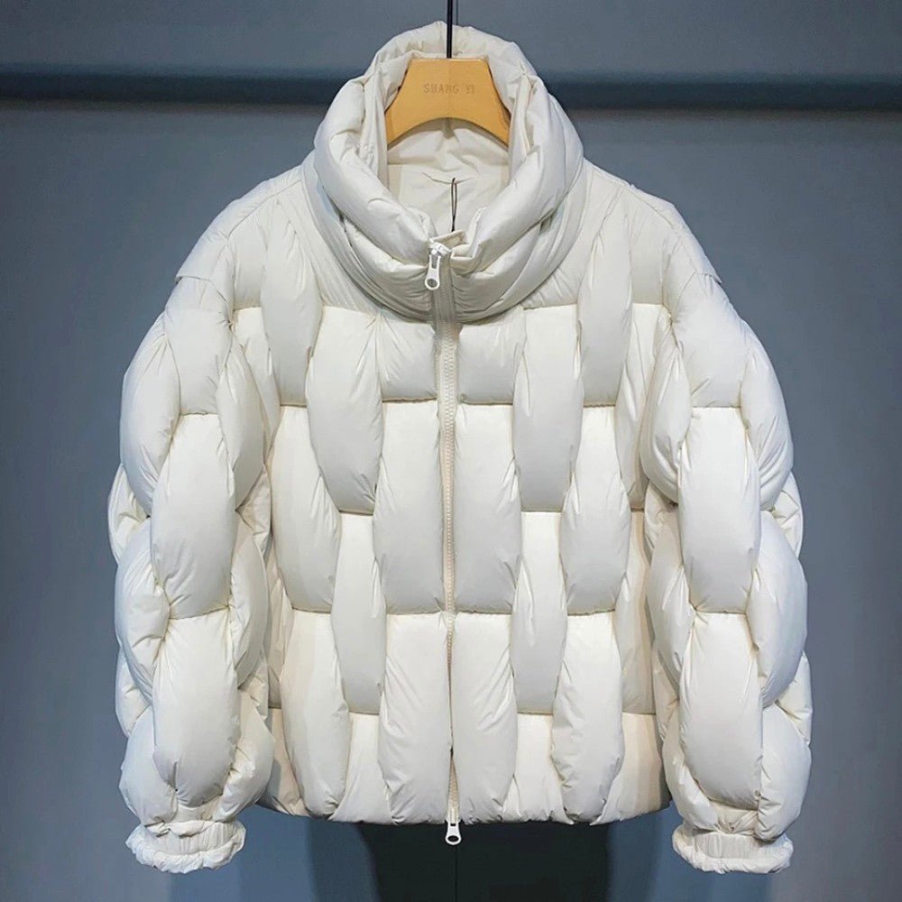 Mens Quilted Puffer Jacket Insulated Lightweight