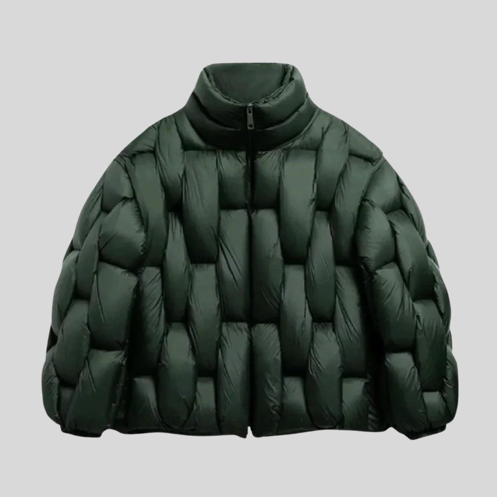 Mens Quilted Puffer Jacket Insulated Lightweight