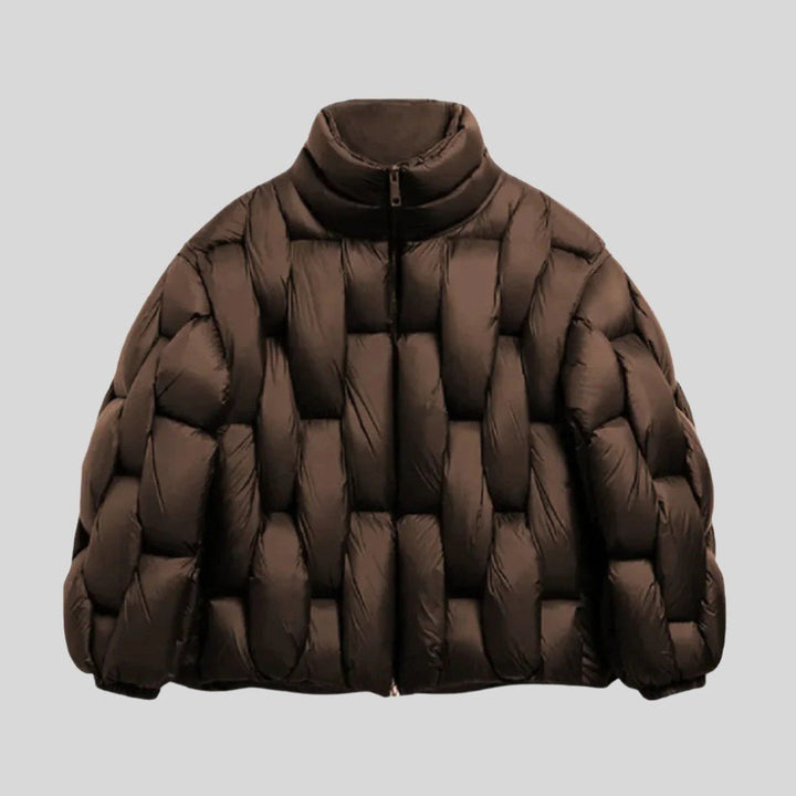 Mens Quilted Puffer Jacket Insulated Lightweight